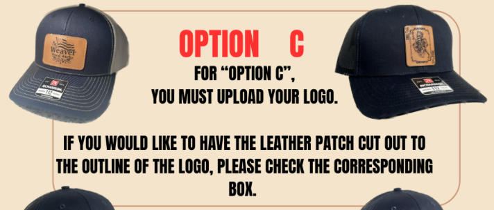 Leather Patch Beanie